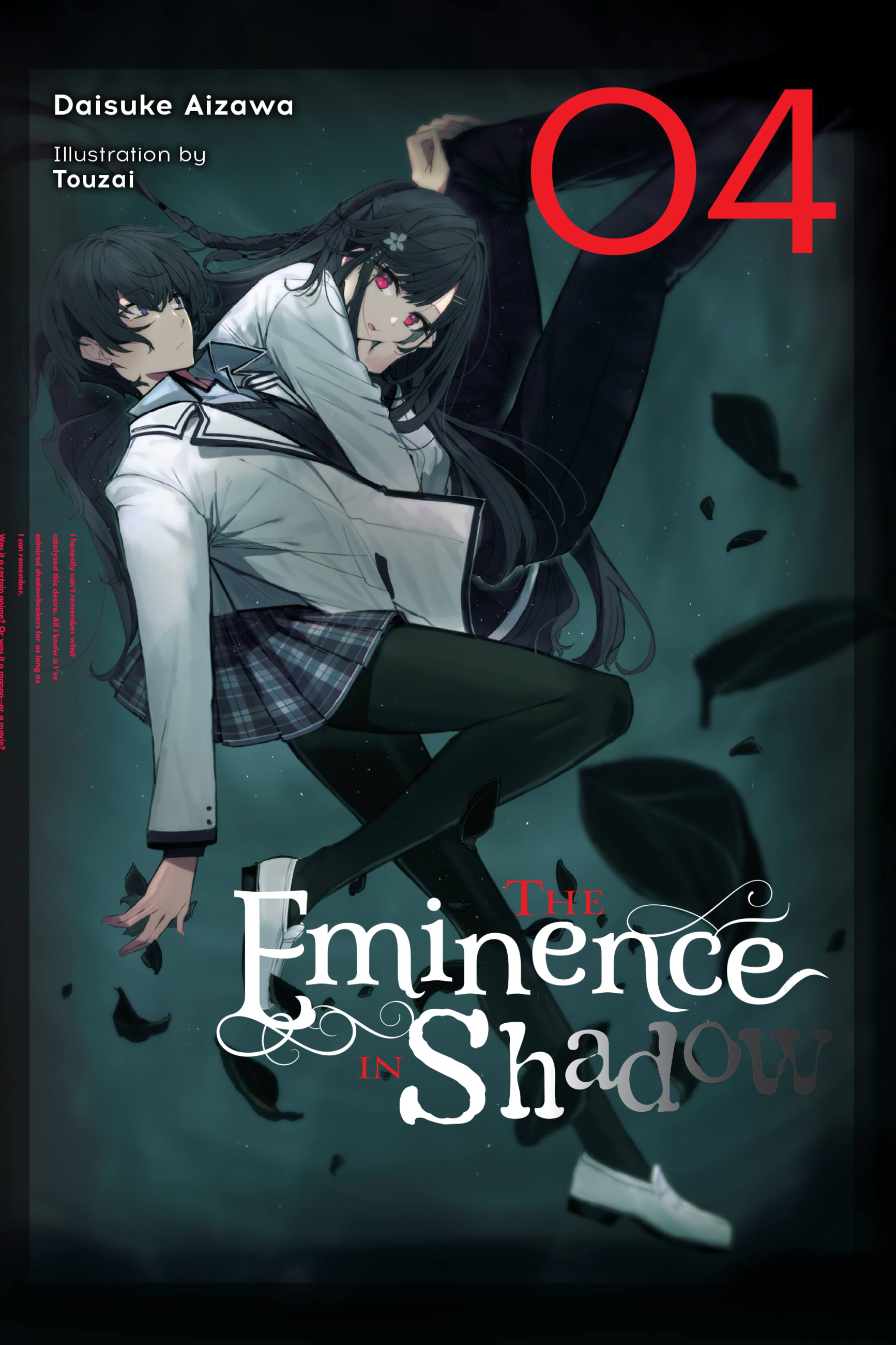 Light Novel - Volume 4, The Eminence in Shadow Wiki